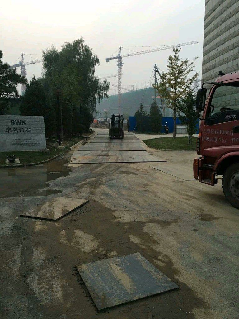 哈尔滨铺路钢板出租